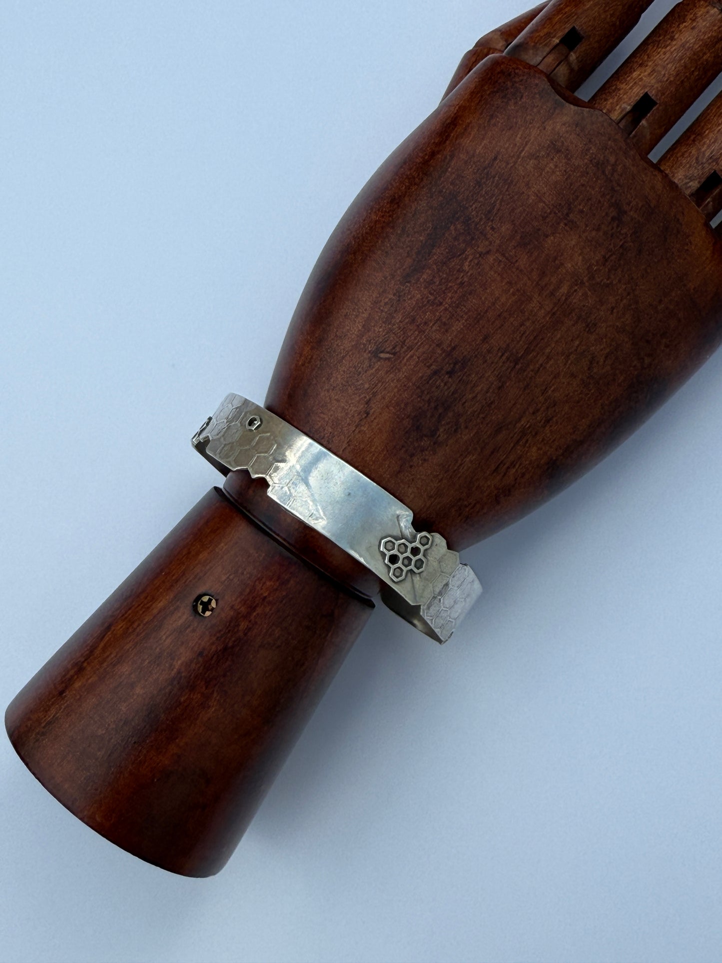 Honey Haven Cuff: Sterling Silver