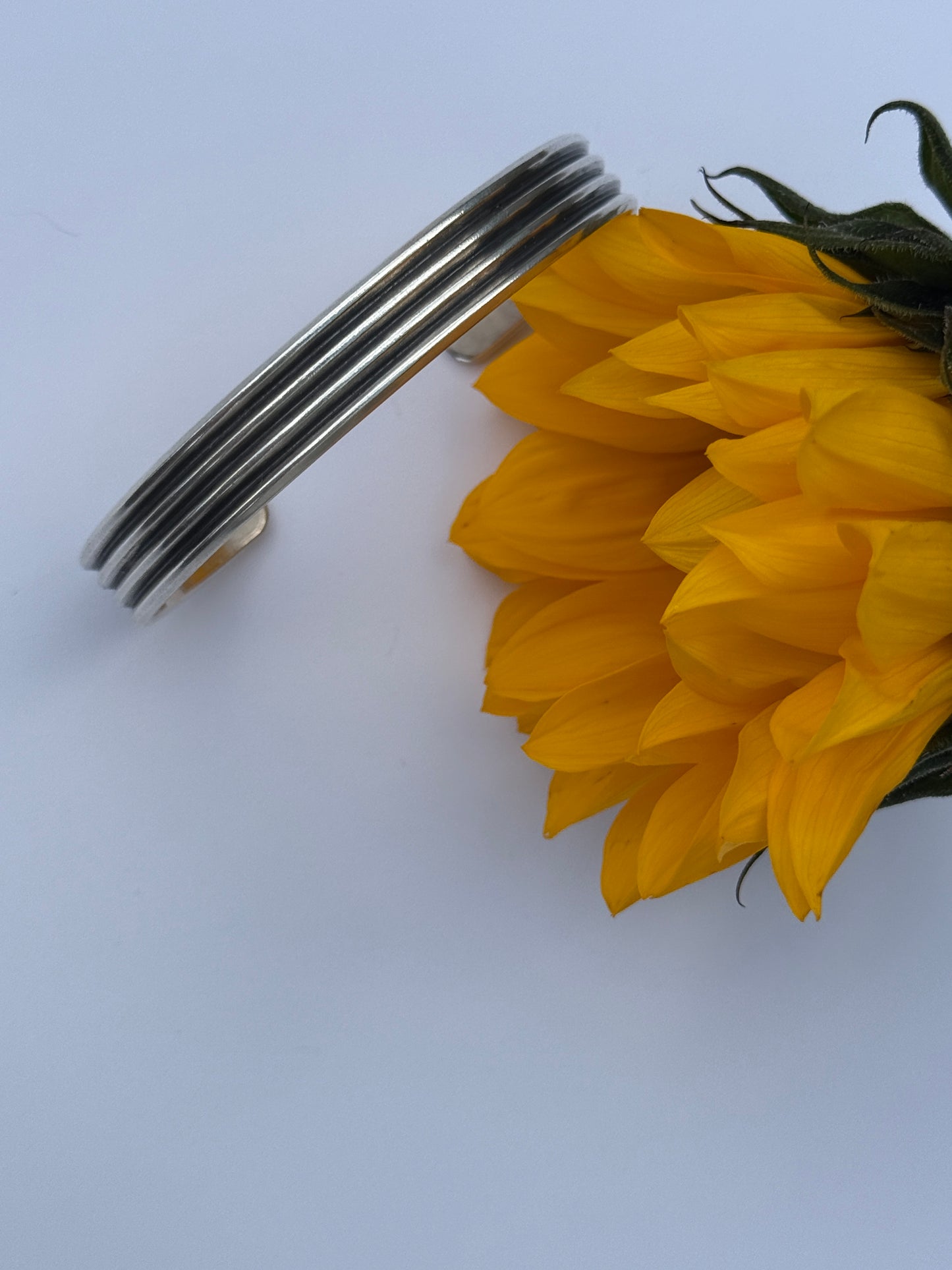 Mountain Ridge Cuff: Sterling Silver - Men's