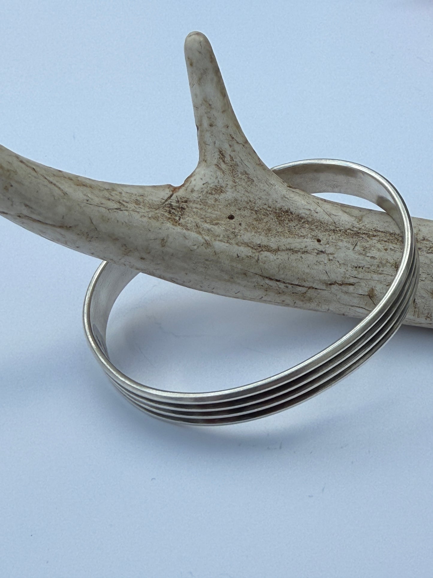 Mountain Ridge Cuff: Sterling Silver - Men's