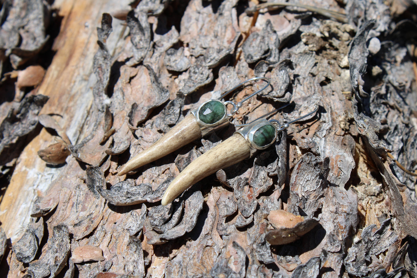 Wild Grace Earrings: Sterling Silver