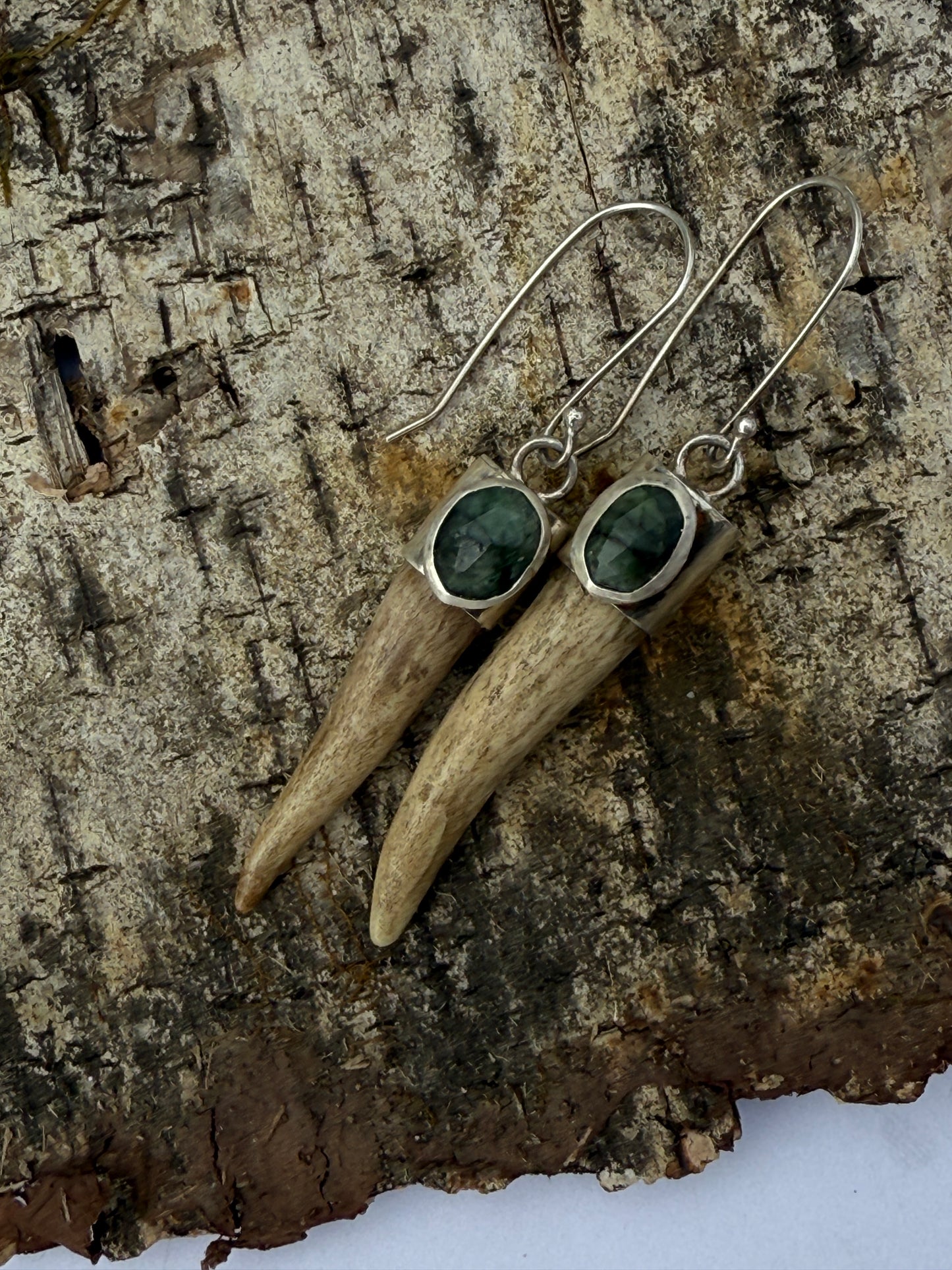 Wild Grace Earrings: Sterling Silver