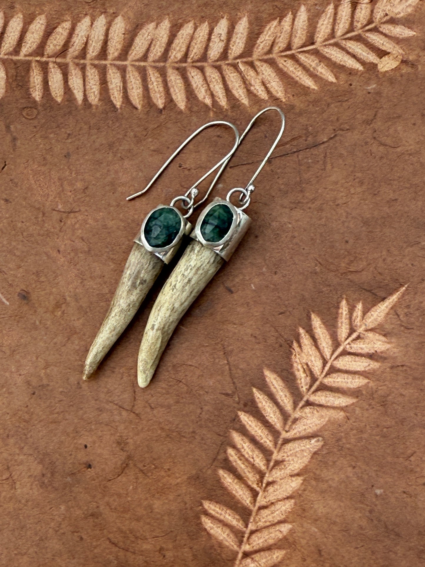 Wild Grace Earrings: Sterling Silver