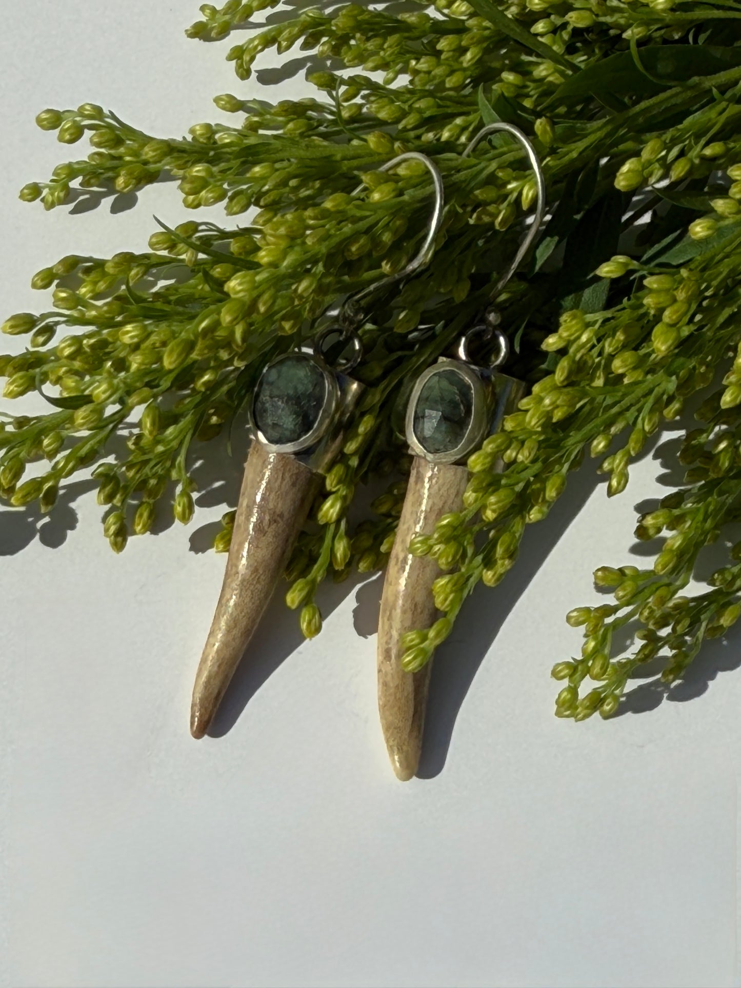 Wild Grace Earrings: Sterling Silver