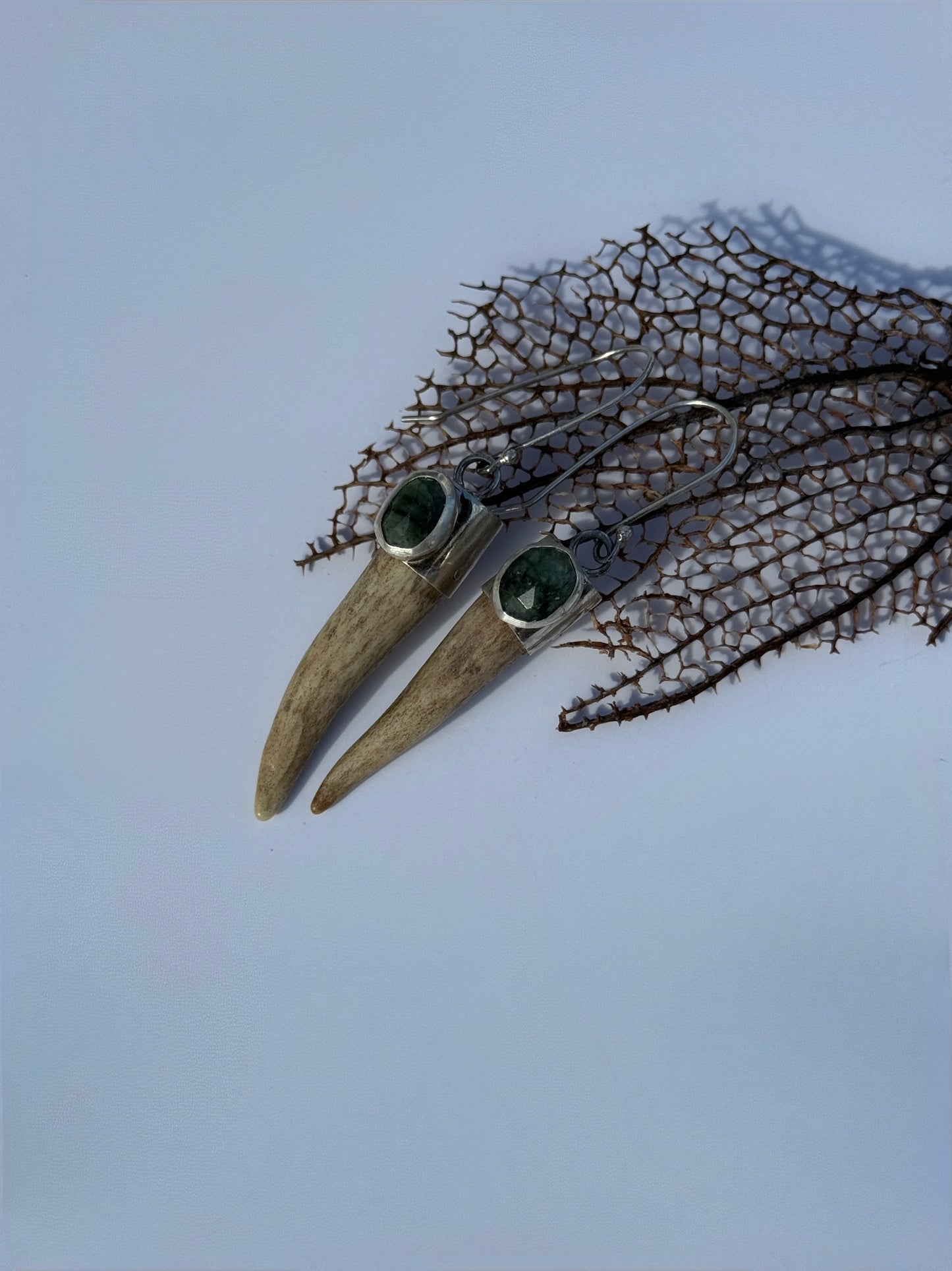 Wild Grace Earrings: Sterling Silver