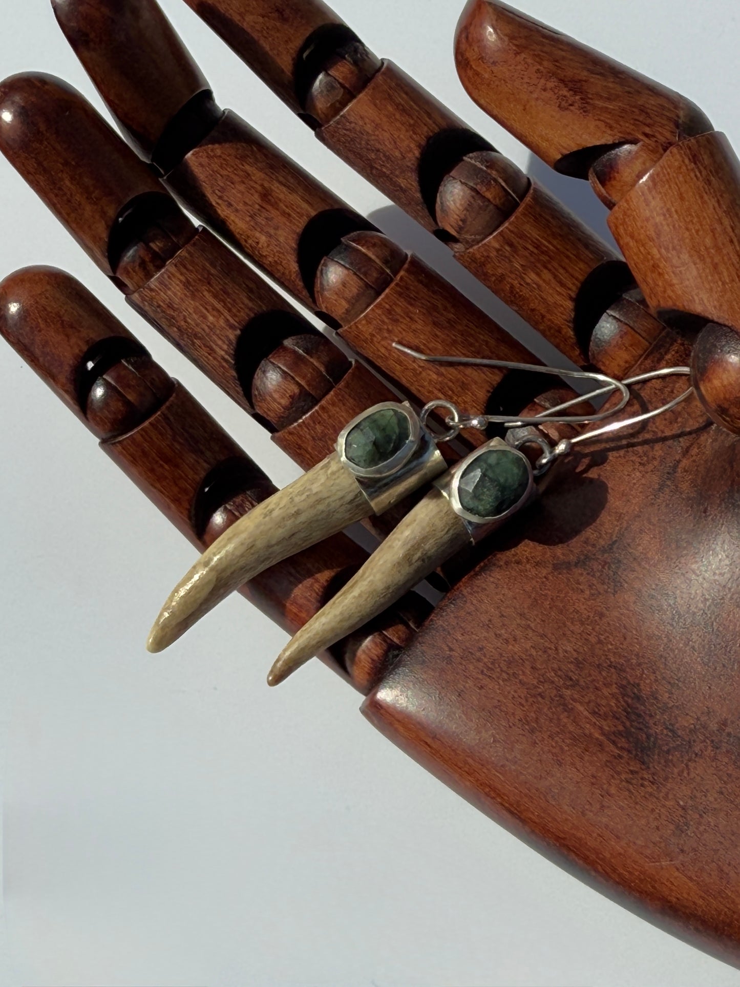 Wild Grace Earrings: Sterling Silver