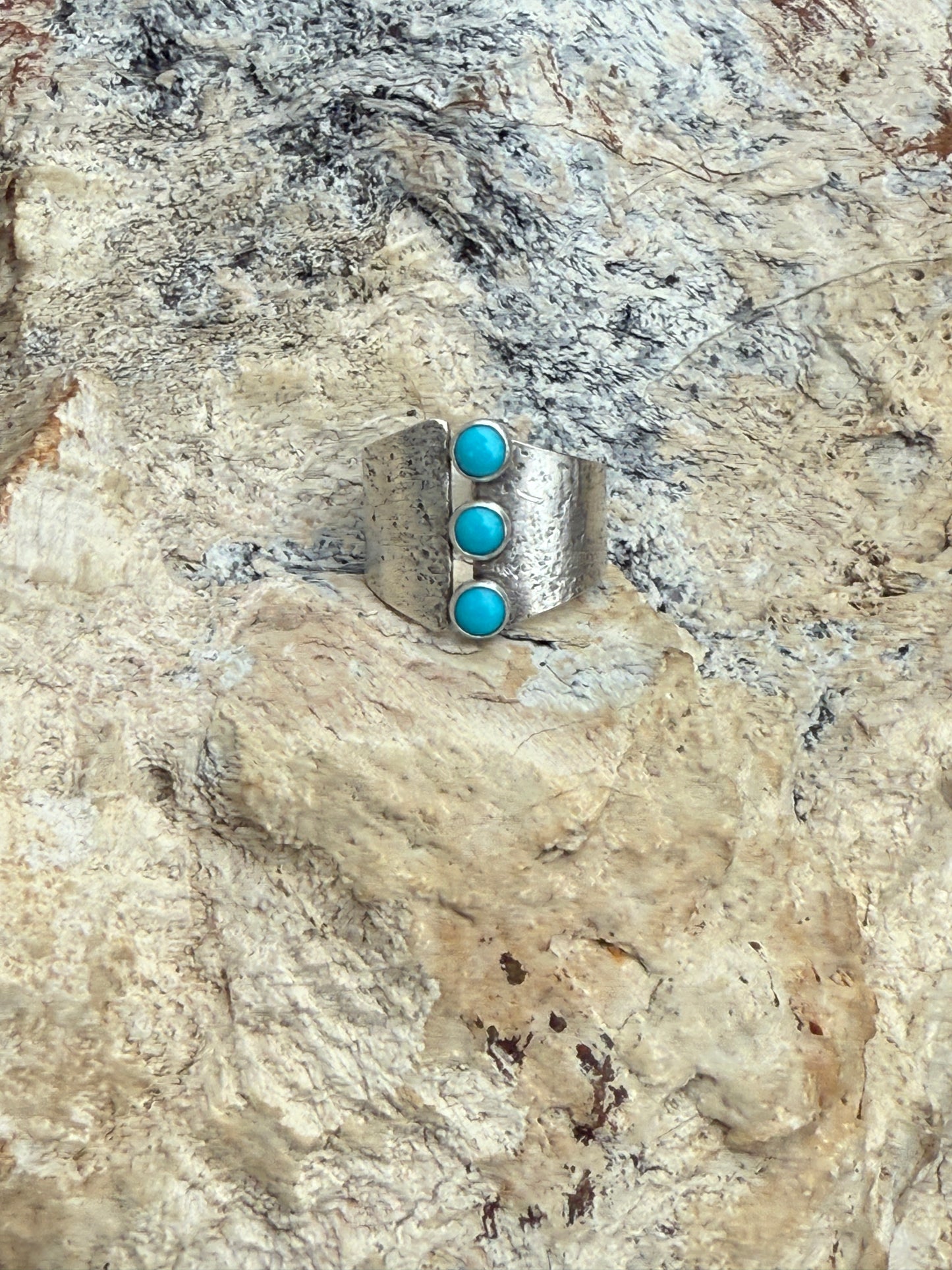 Blue Ridge Turquoise Ring - size 6.25