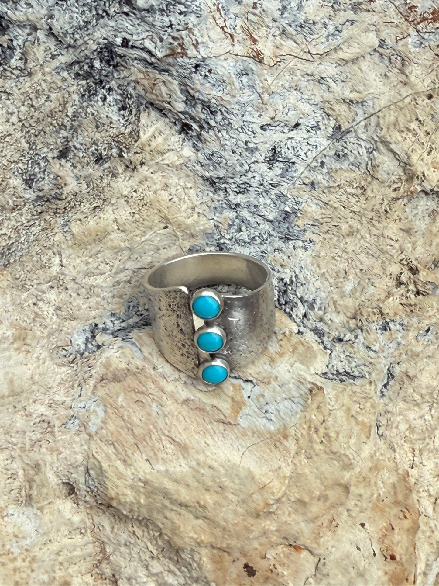 Blue Ridge Turquoise Ring - size 6.25