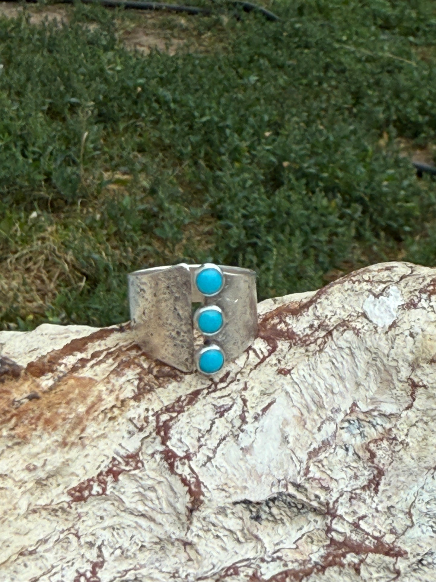 Blue Ridge Turquoise Ring - size 6.25
