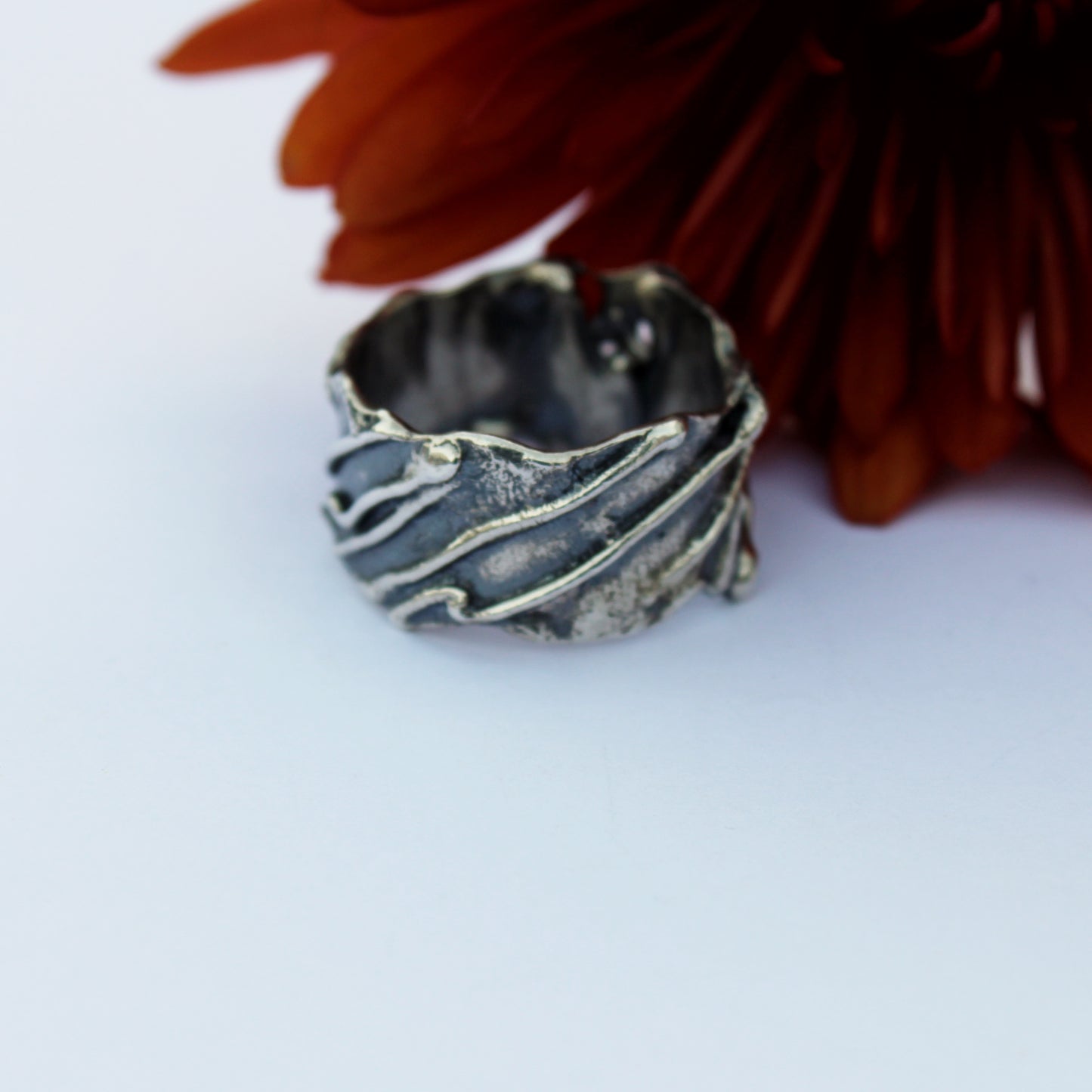 Earthsong Rings: Sterling Silver Fused Rings