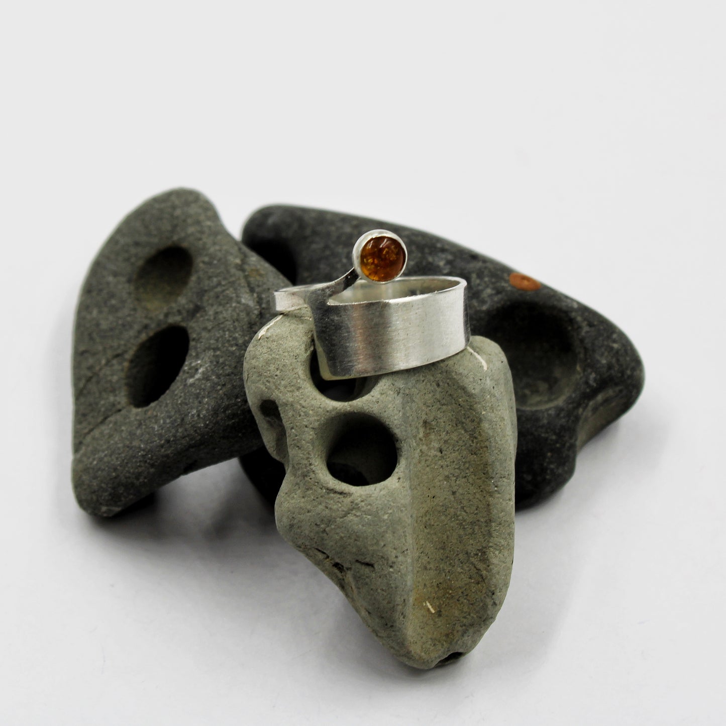 The Sylvan Connection Rings: Sterling Silver Overlap
