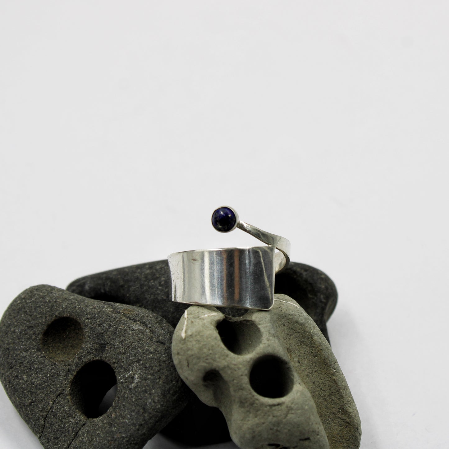 The Sylvan Connection Rings: Sterling Silver Overlap