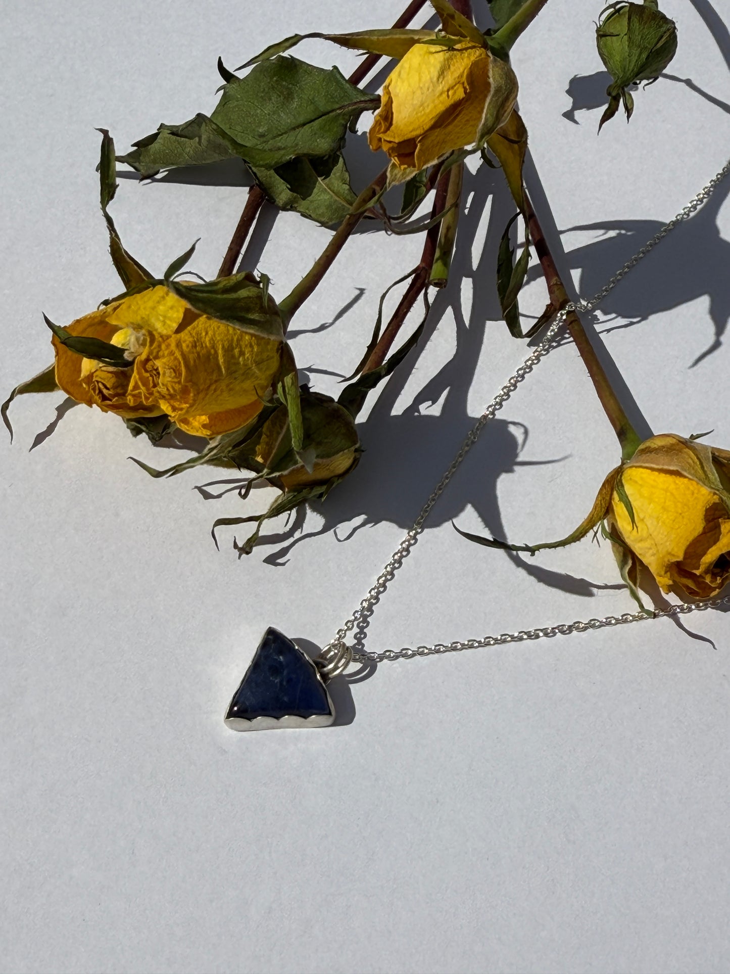 Moment of Stillness: Sodalite Pendant