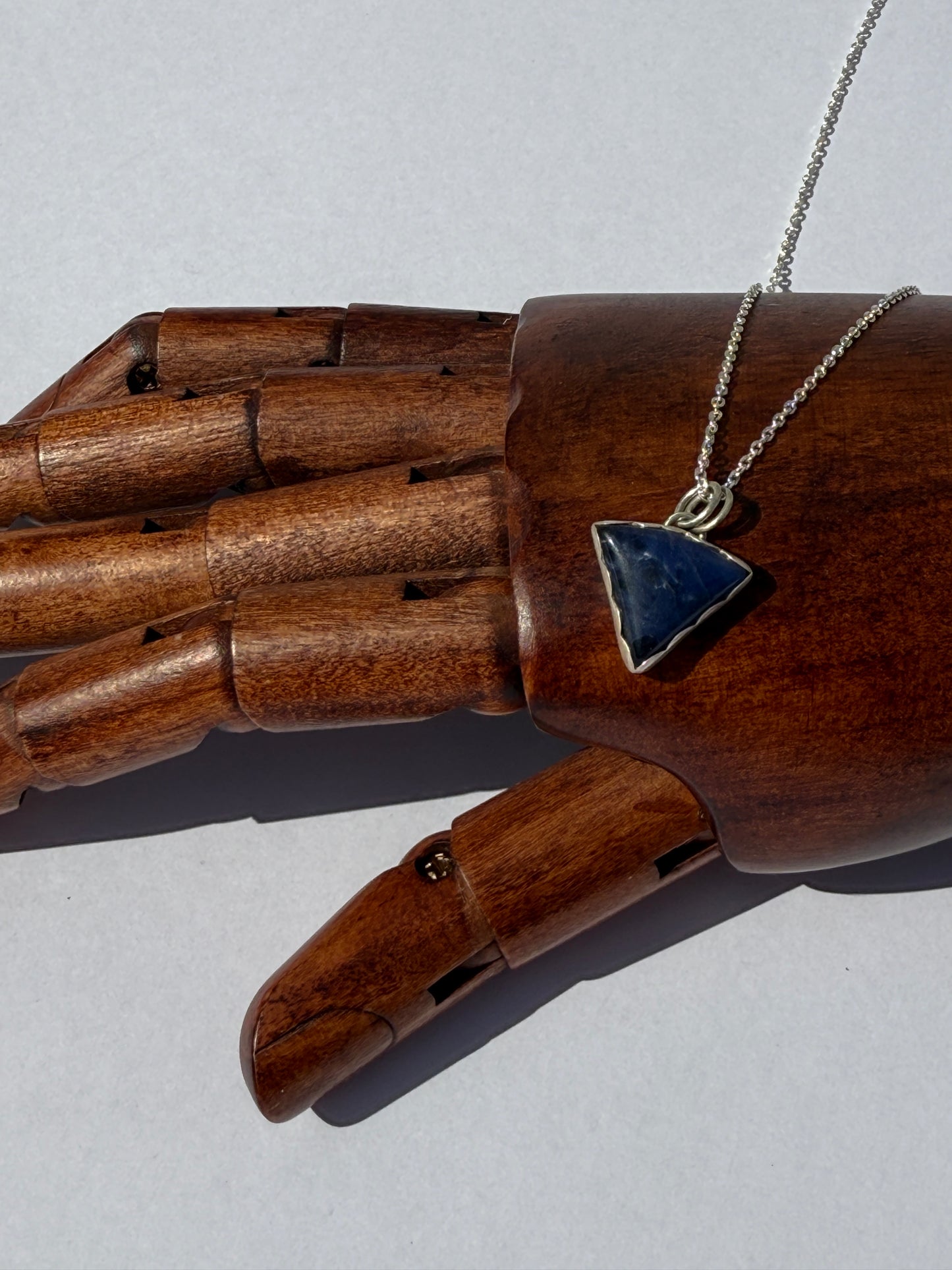 Moment of Stillness: Sodalite Pendant