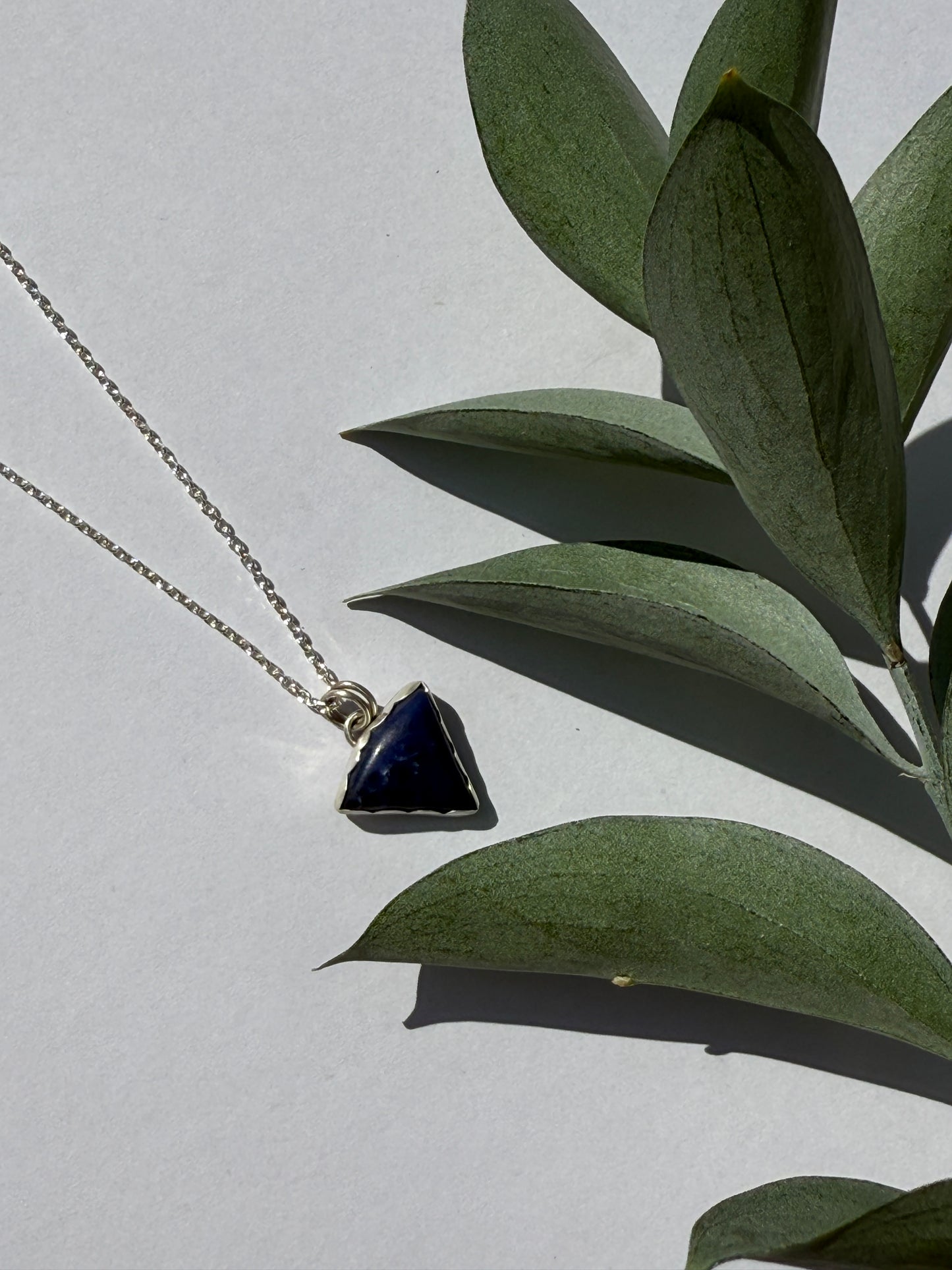 Moment of Stillness: Sodalite Pendant