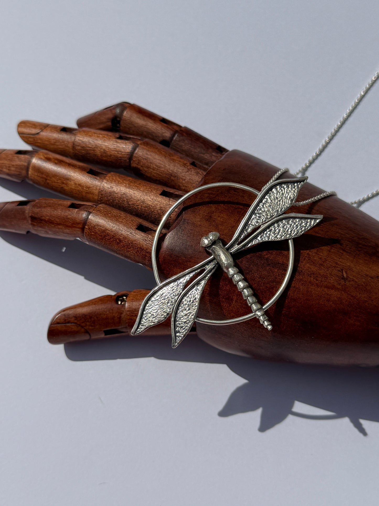 Dragonfly Dreams Necklace: Sterling Silver & Dragonfly Pendant