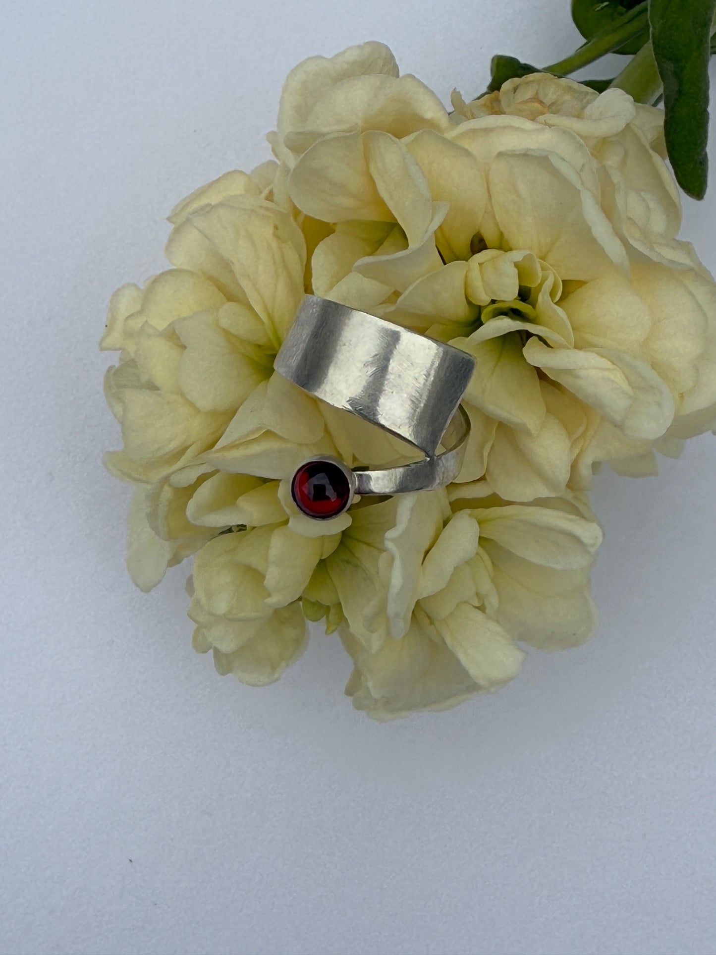 The Sylvan Connection Rings: Sterling Silver Overlap