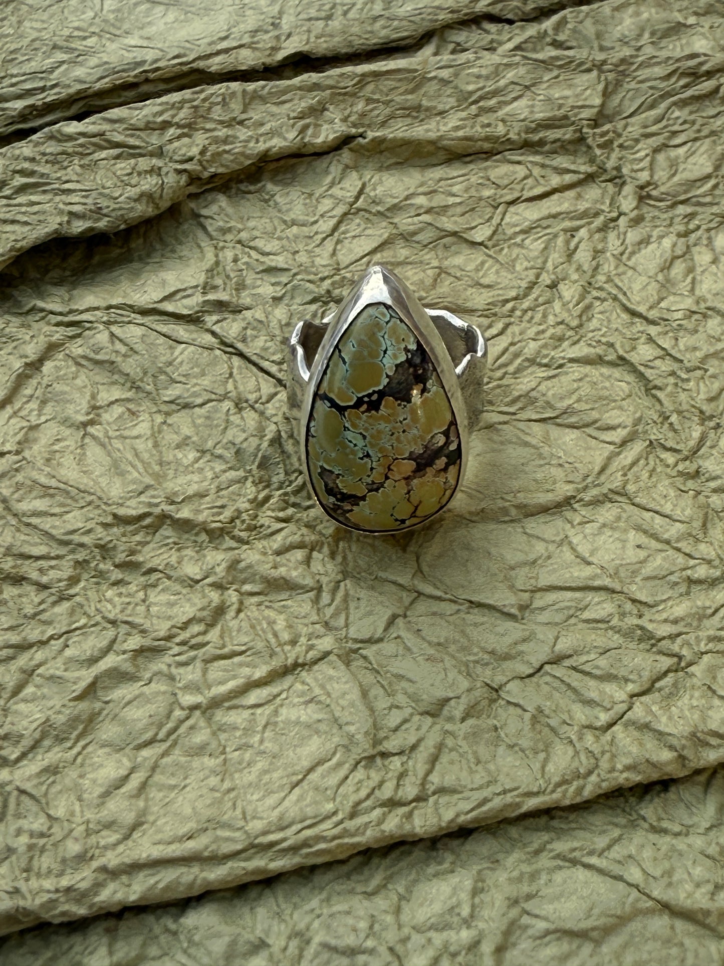 Pebble Dance Ring - Polychrome Turquoise - size 5.75