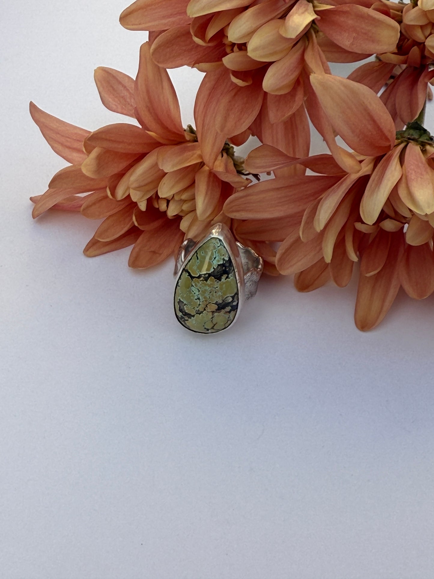 Pebble Dance Ring - Polychrome Turquoise - size 5.75