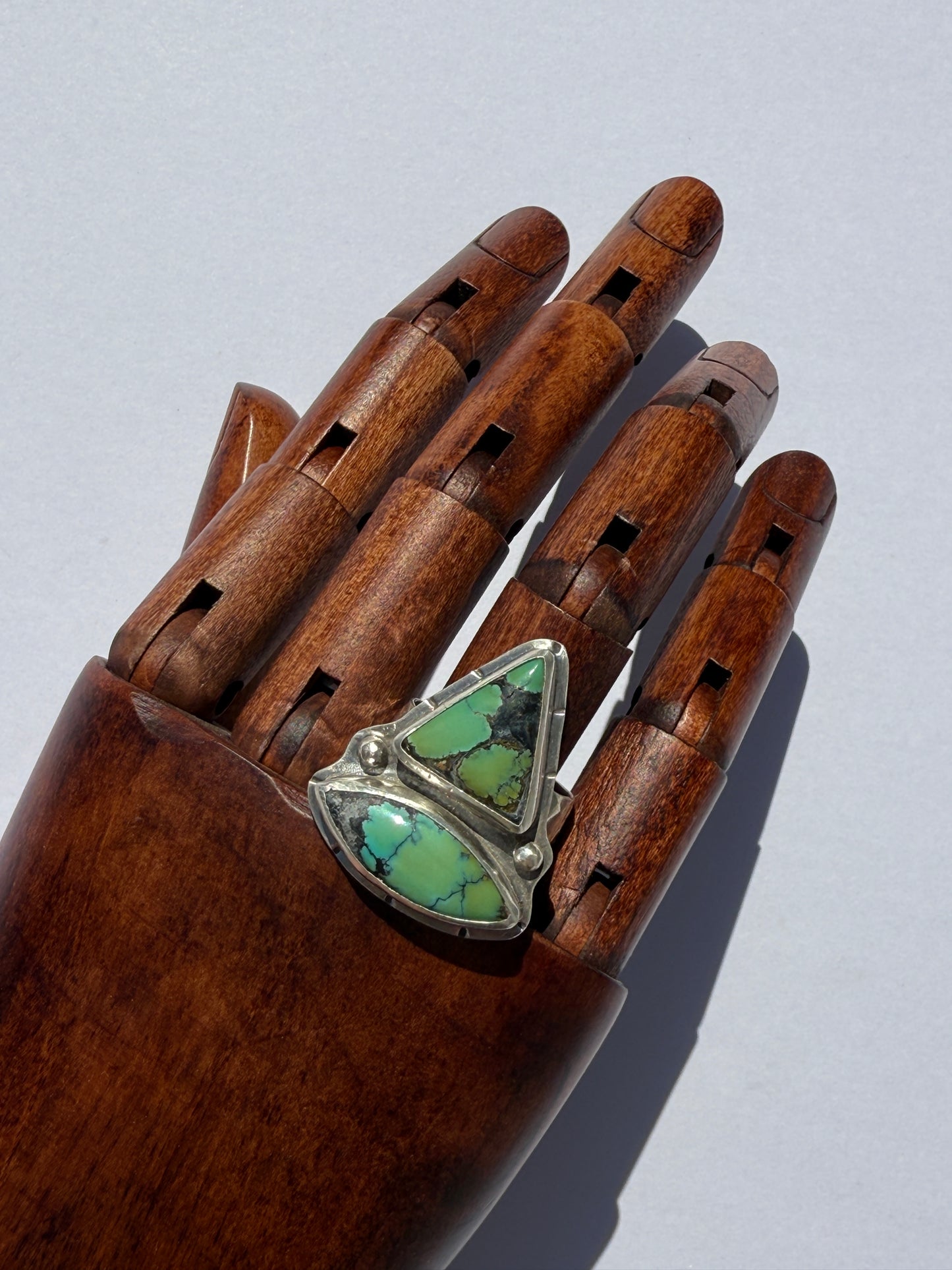 Skyward Ring - Qingu Turquoise - size 9.25