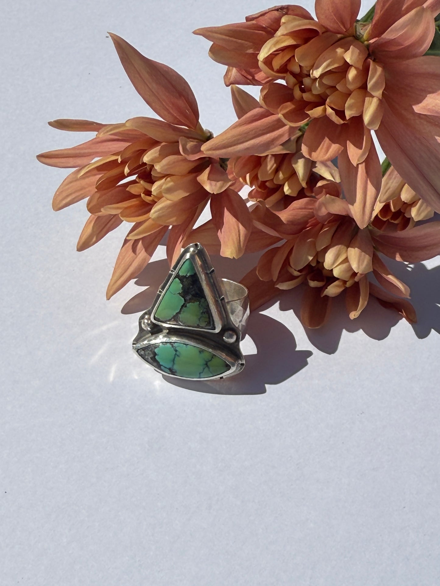 Skyward Ring - Qingu Turquoise - size 9.25