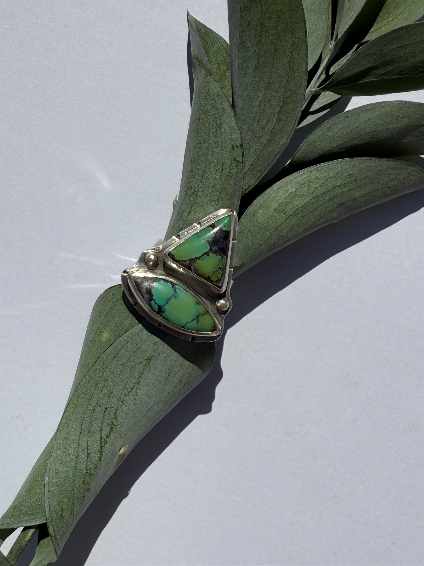 Skyward Ring - Qingu Turquoise - size 9.25