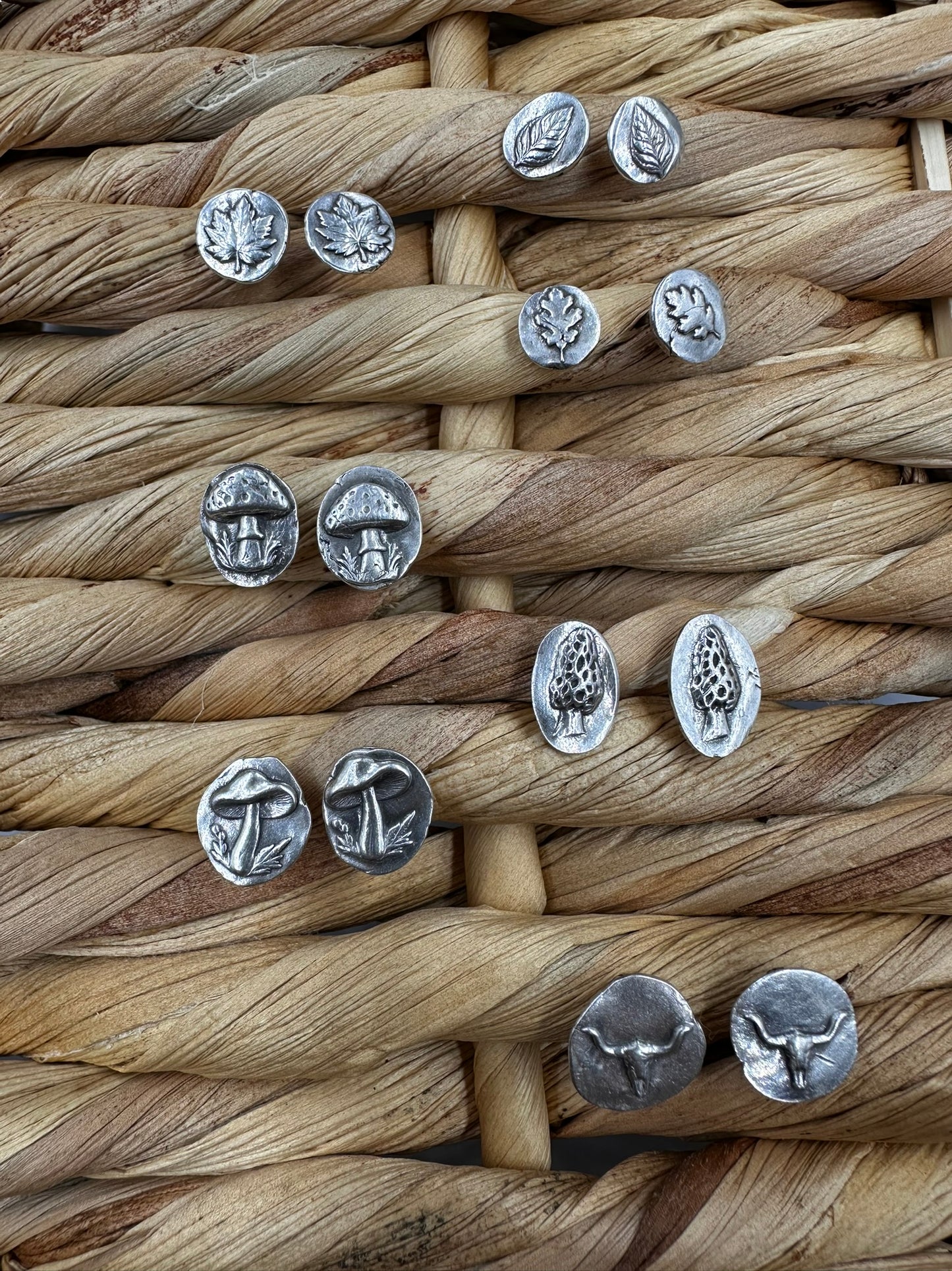 Wildroot Charm Post Earrings