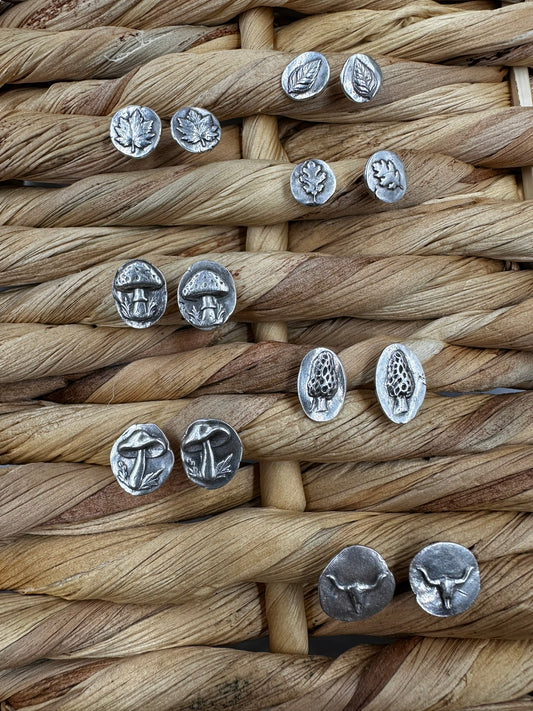 Wildroot Charm Post Earrings