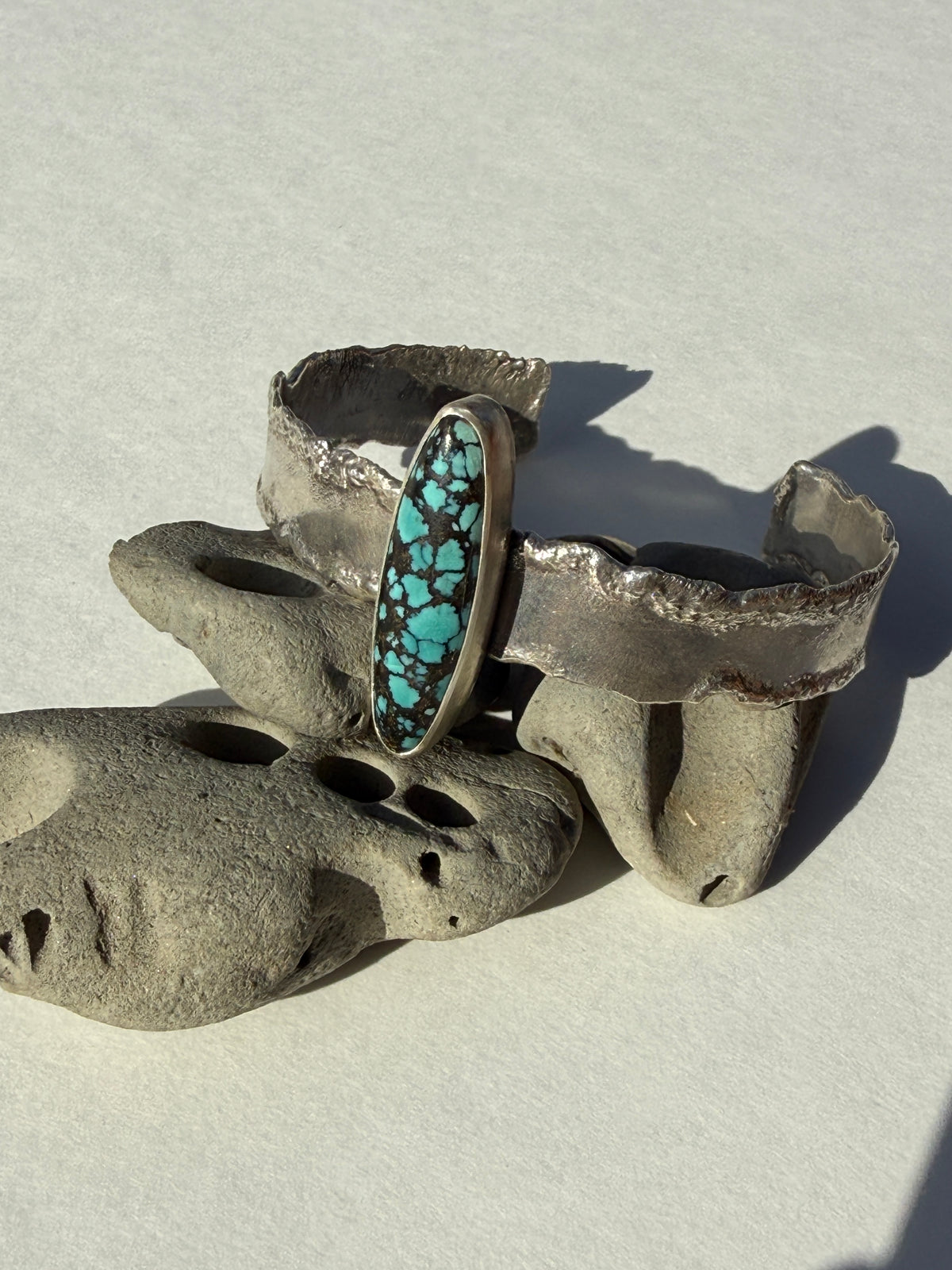 The Wild Current Cuff - Moon River Turquoise