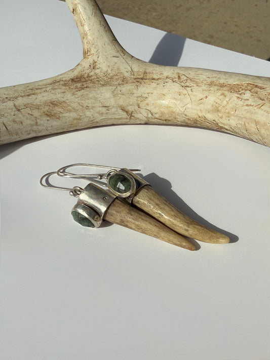 Wild Grace Earrings: Sterling Silver