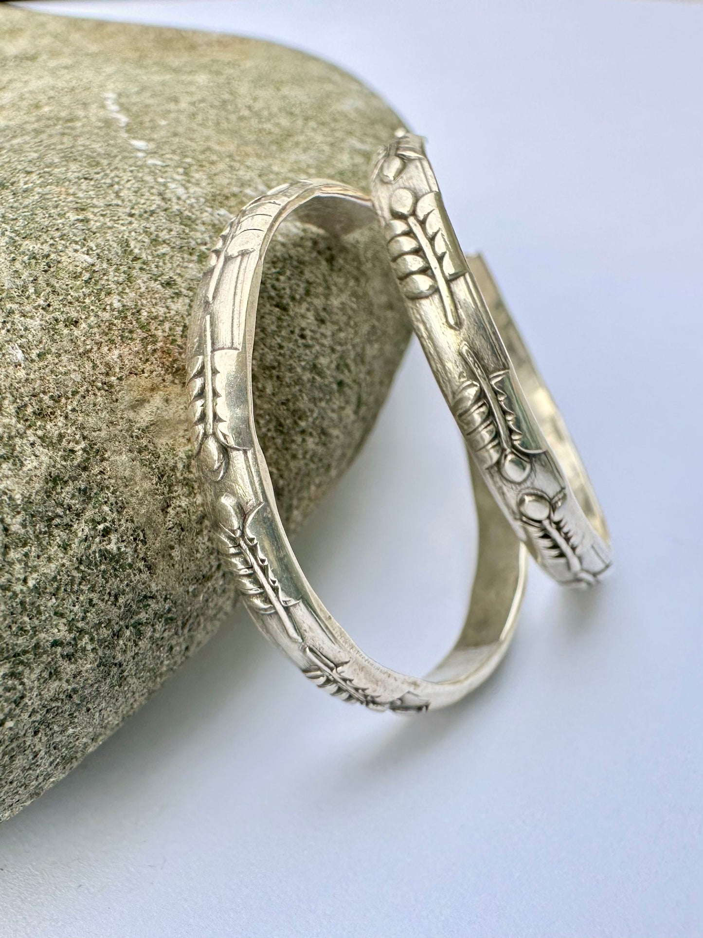 Rooted Rhythm Hoop Earrings