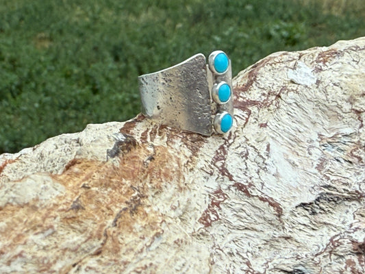 Blue Ridge Turquoise Ring - size 6.25
