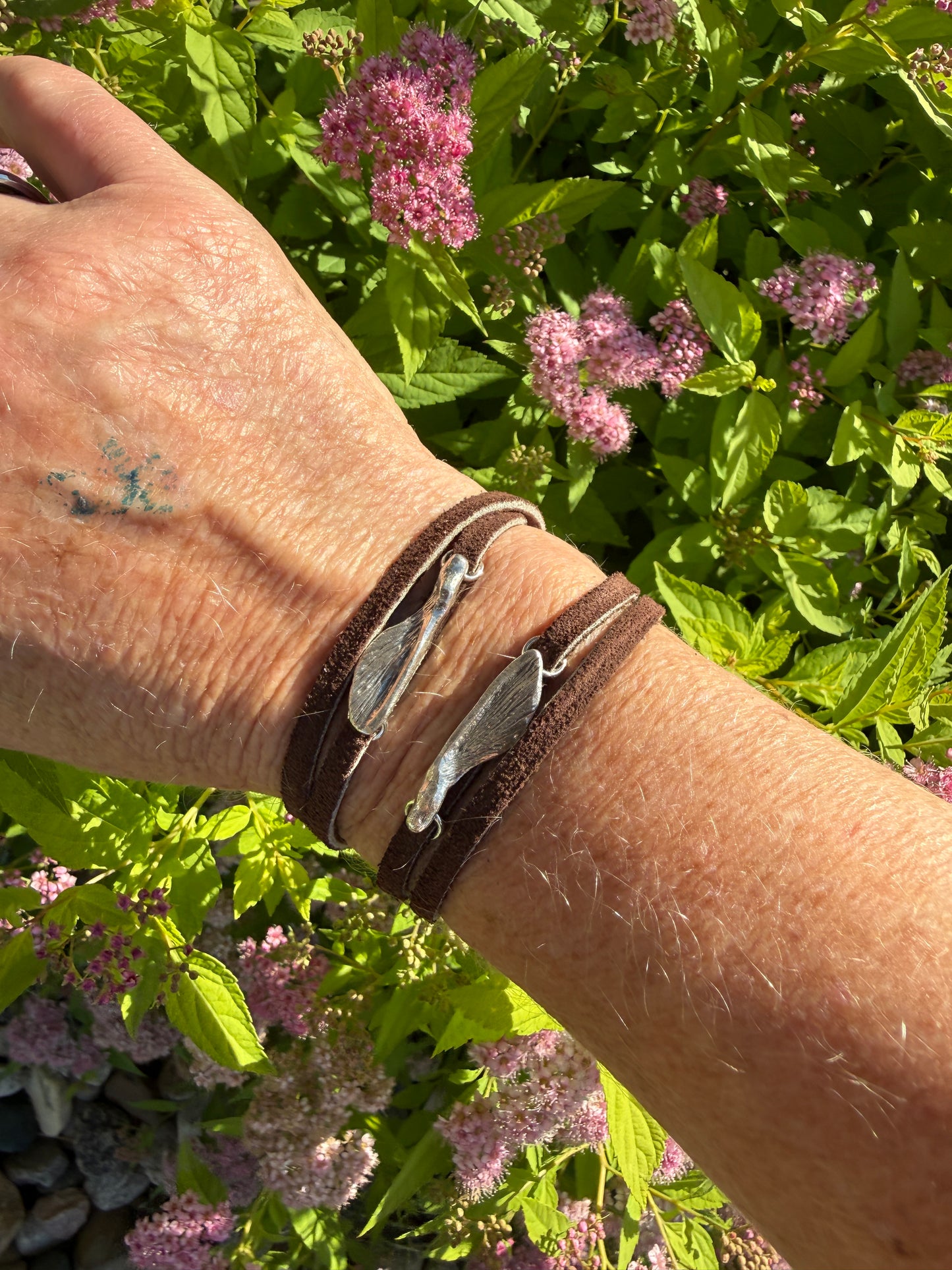 Whirligig (Maple Samara) in Silver