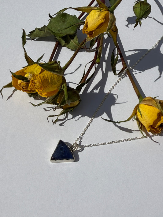Moment of Stillness: Sodalite Pendant